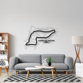 Autodromo Enzo e Dino Ferrari Metal Wall Art